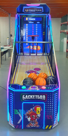 Игровой автомат "Баскетбол взрослый" с экраном